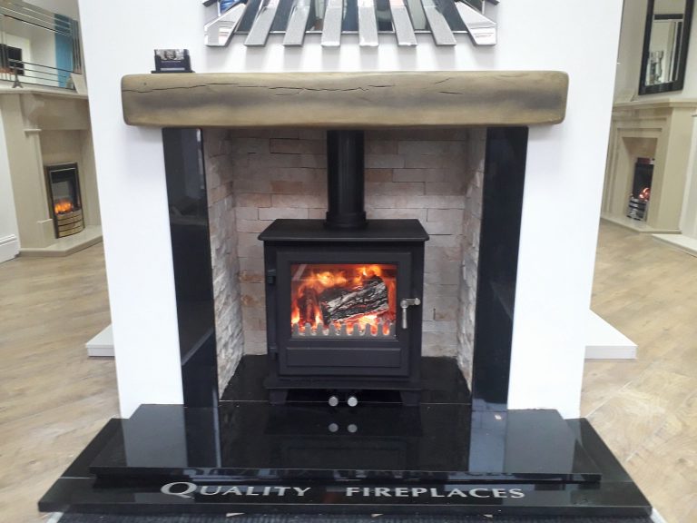 Clock Woodburners The Blithfield 5kw Quality Fireplaces