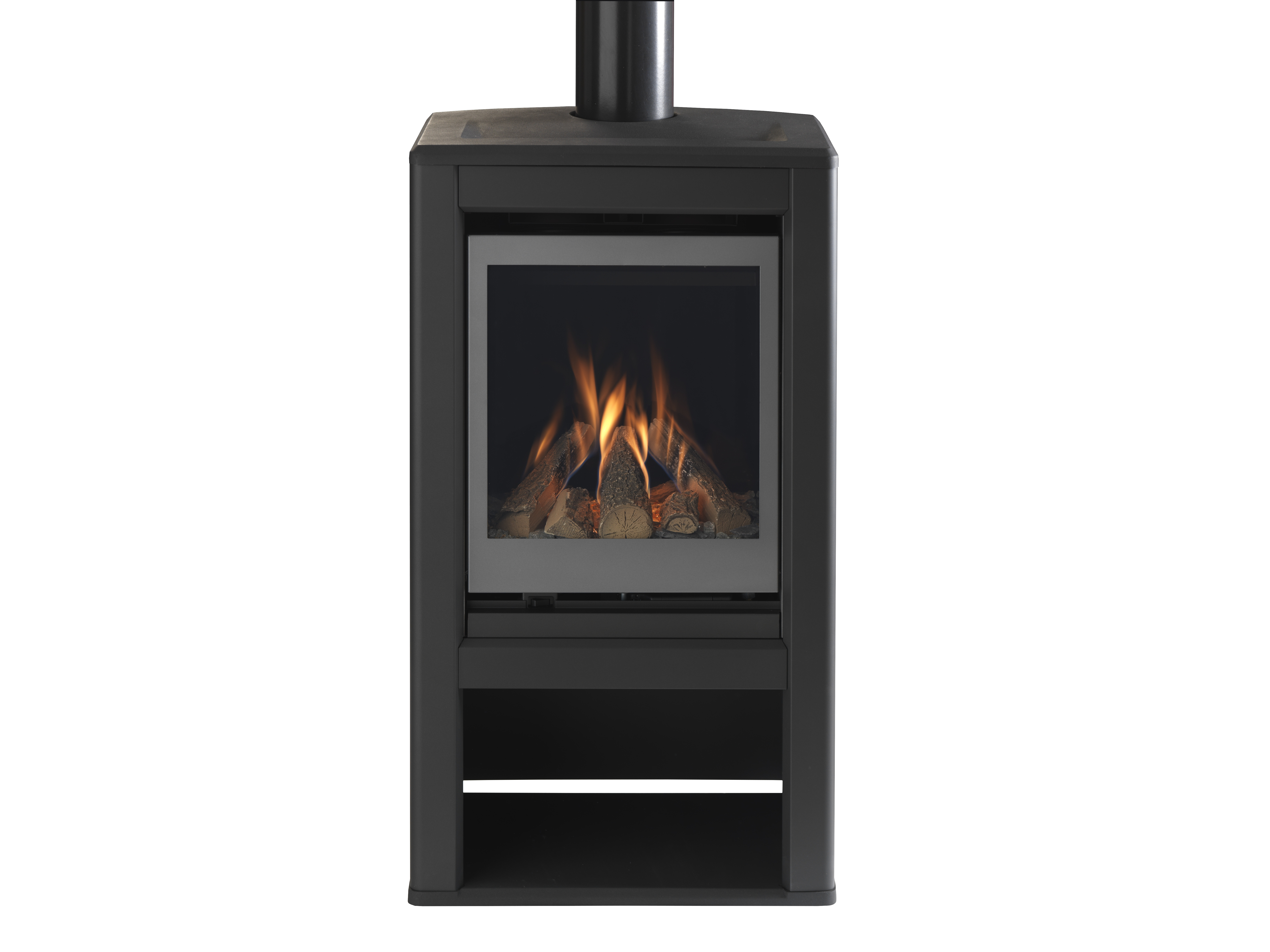 Valor Inspire Large Stove solus front on no logs Valor Inspire Large Stove solus front on no logs