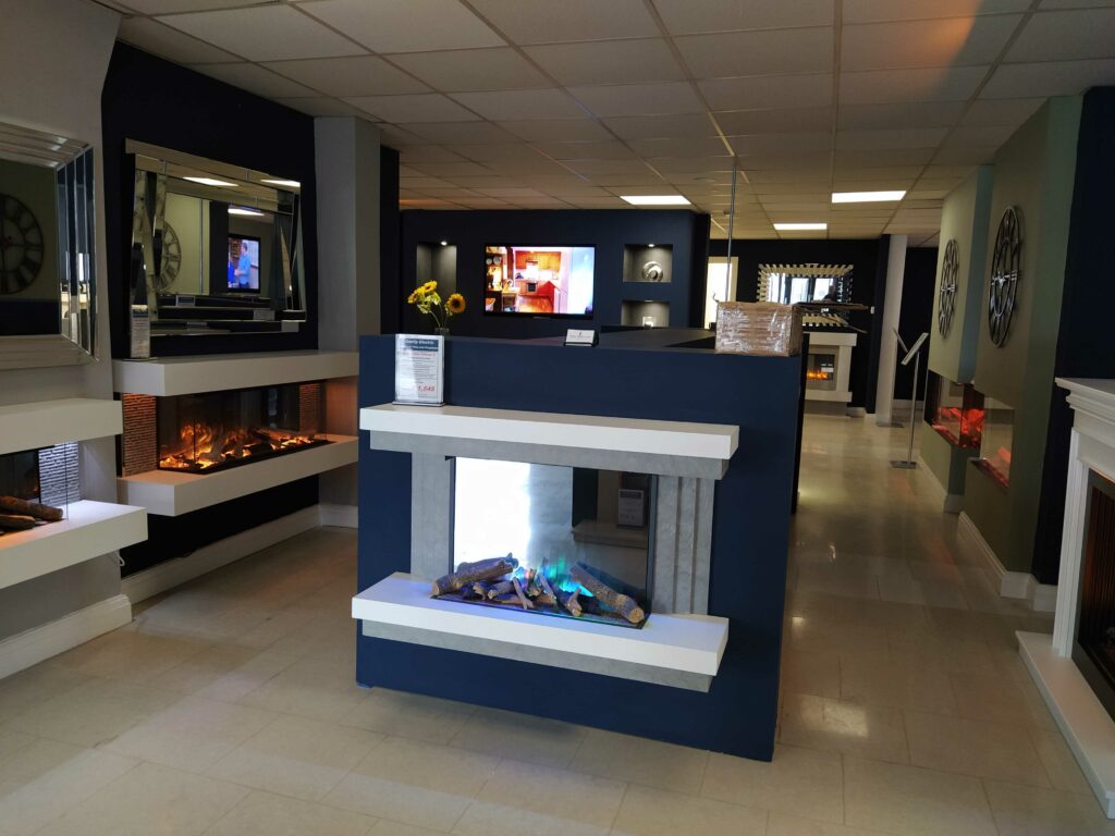 Quality Electric by Quality Fires. Our New Breck Rd showroom is NOW