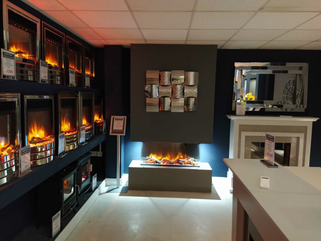 Quality Electric by Quality Fires. Our New Breck Rd showroom is NOW